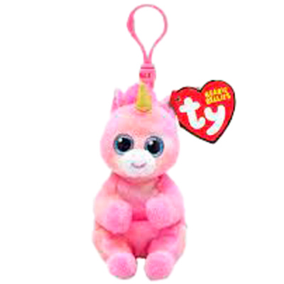 Игрушка-брелок Единорог Skylar Beanie Babies 10 см TY inc 43102 1